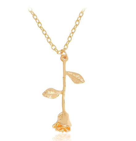 Majorelle Singular Rose Necklace