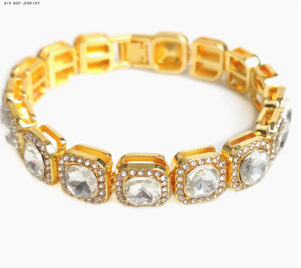 Majorelle Crystal Iced Out Bracelets